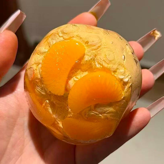 カリカリみかんストレスボール(予備カバー付き)