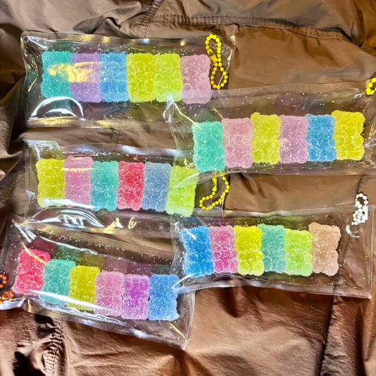 ザラメ  グミベア ６連 スクイーズ