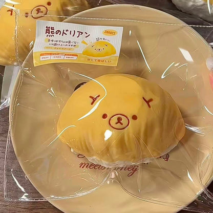 氷バター(硬め) 熊のドリアン  スクイーズ