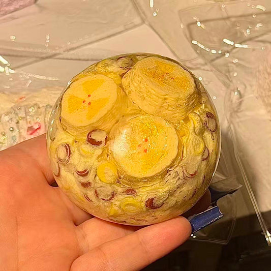 カリカリバナナ ストレスボール(予備カバー付き)