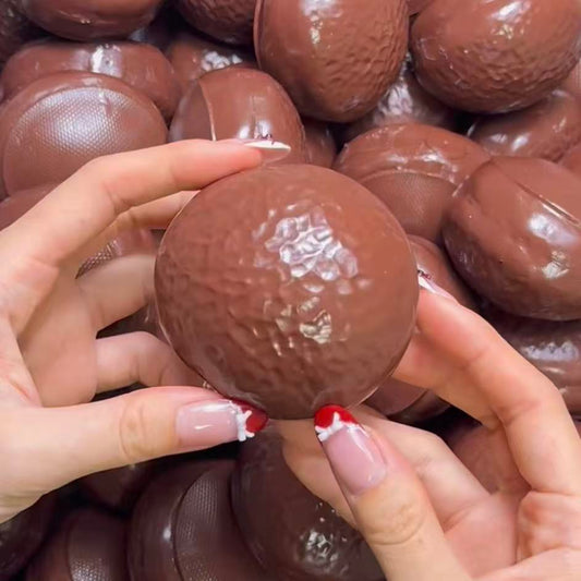 チョコパイ  ストレスボール (透明予備カバー付き)